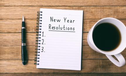 New Year resolutions list